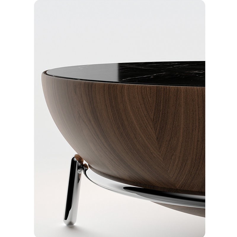 Table basse de style italien minimaliste