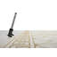 Tapis à bordure abstraite crème / or Ksamil Collection-106017499