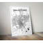 «San Antonio City Map», reproduction d'impression sur affiche-24705740