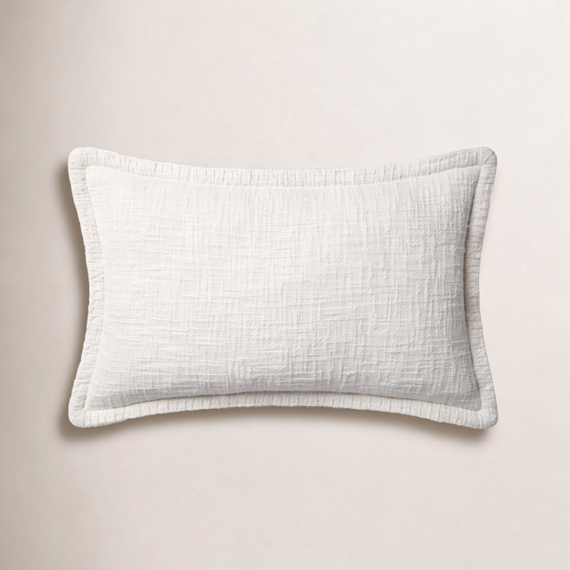 Favela Cotton Reversible Throw Pillow, Polyester/Polyfill, 13" H x 21" W x 6" D