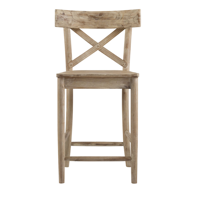 Eugley Solid Wood Bar & Counter Stool, Counter Stool (24" Seat Height)