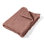 Jeté tissé mauve Donna