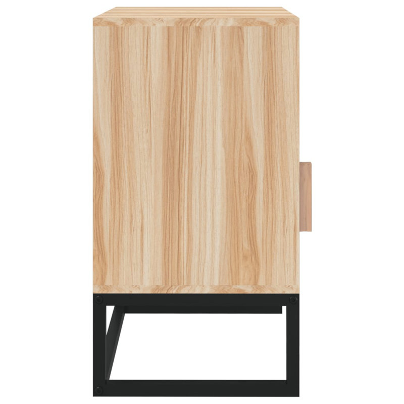 Singita 40 cm W Bedside Table, Brown, Set of 2