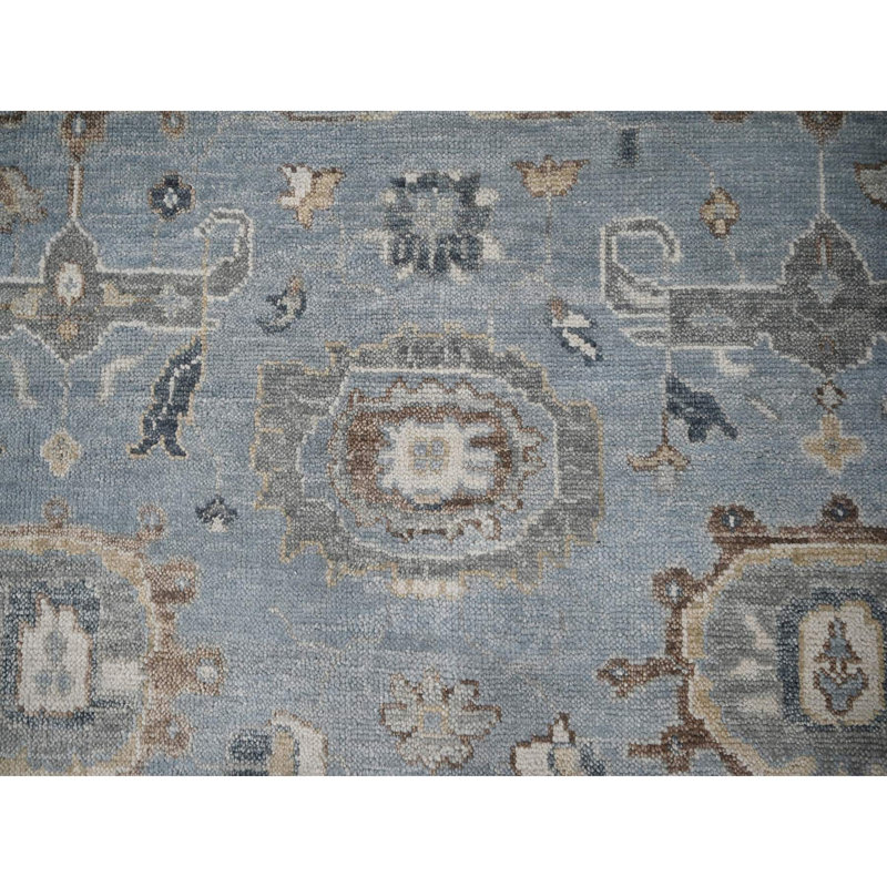 11'9"x14'10" SIlver,Hand Knotted,Oushak Design,Oversized Oriental Rug 85CFD7E8778647D6AE154EB4802F577E