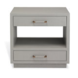 Taylor 2 - Drawer Solid Wood Nightstand
