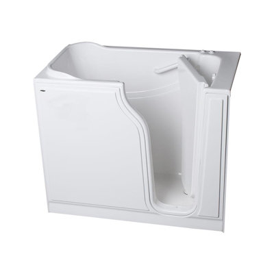 51.5'' x 29.75'' Gelcoat Bathtub with Faucet