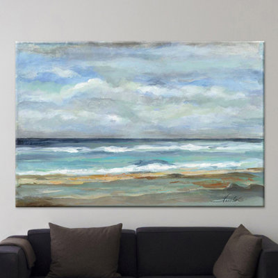 «Seashore» par Silvia Vassileva, reproduction d'art sur toile