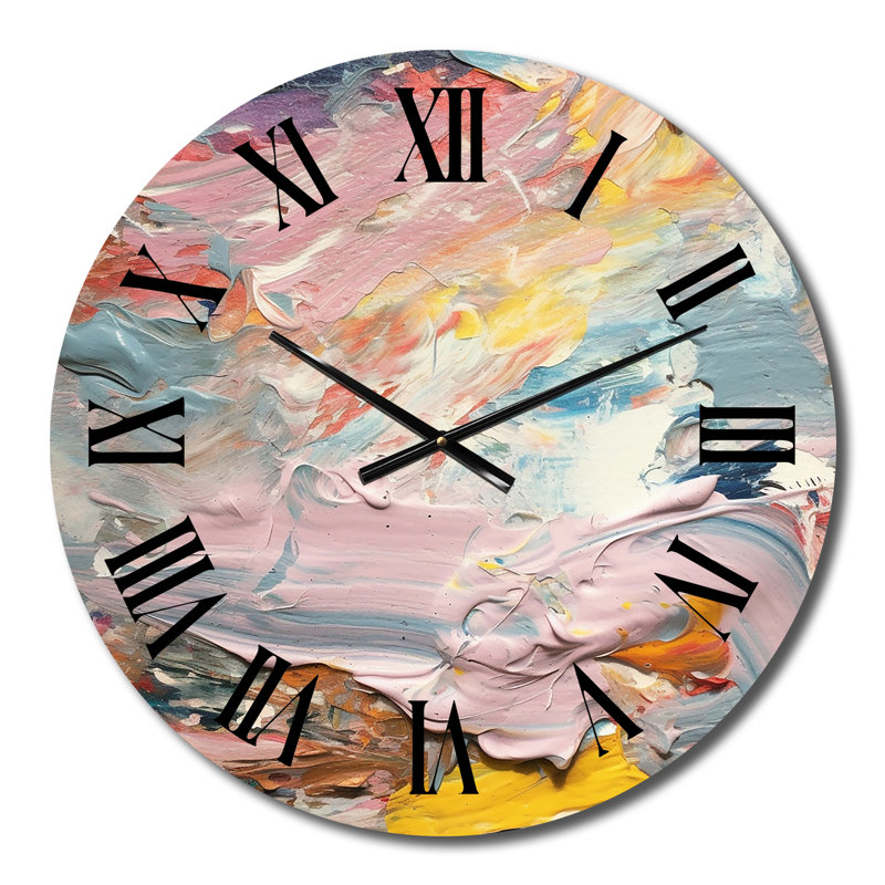 Horloge murale Summer Pastel Groove, Petit