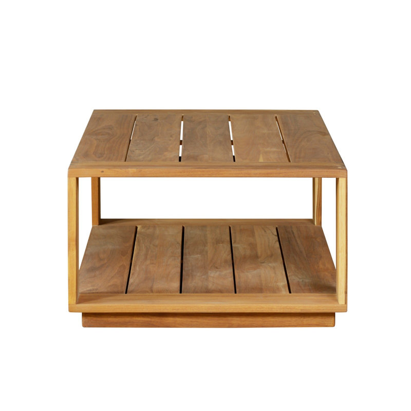Table basse d'extérieur Imperial Grove, Brun