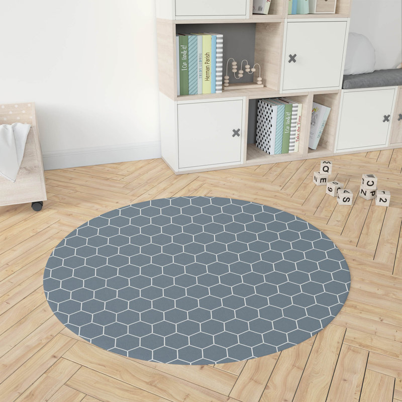 Tapis de jeu pour enfant Peigne, Bleu
