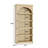 68.7" Arched Wooden Bookshelf, 5-Tier Farmhouse Bookcase with Curved Frame for Living Room, Bedroom, or Office-2056964363