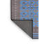 Tapis bleu / gris Caruthersville-1106088100