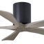 60" Irene 5-Blade Hugger Ceiling Fan with Wall Remote-1087667332-1087667358-1087667376