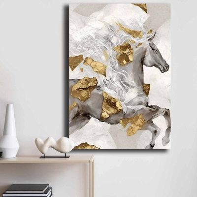 Peinture décorative sur toile