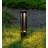 Black Integrated LED Bollard Light-106895337