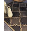 Tapis décoratif d’intérieur/extérieur à motif géométrique brun Alberich-1602640955