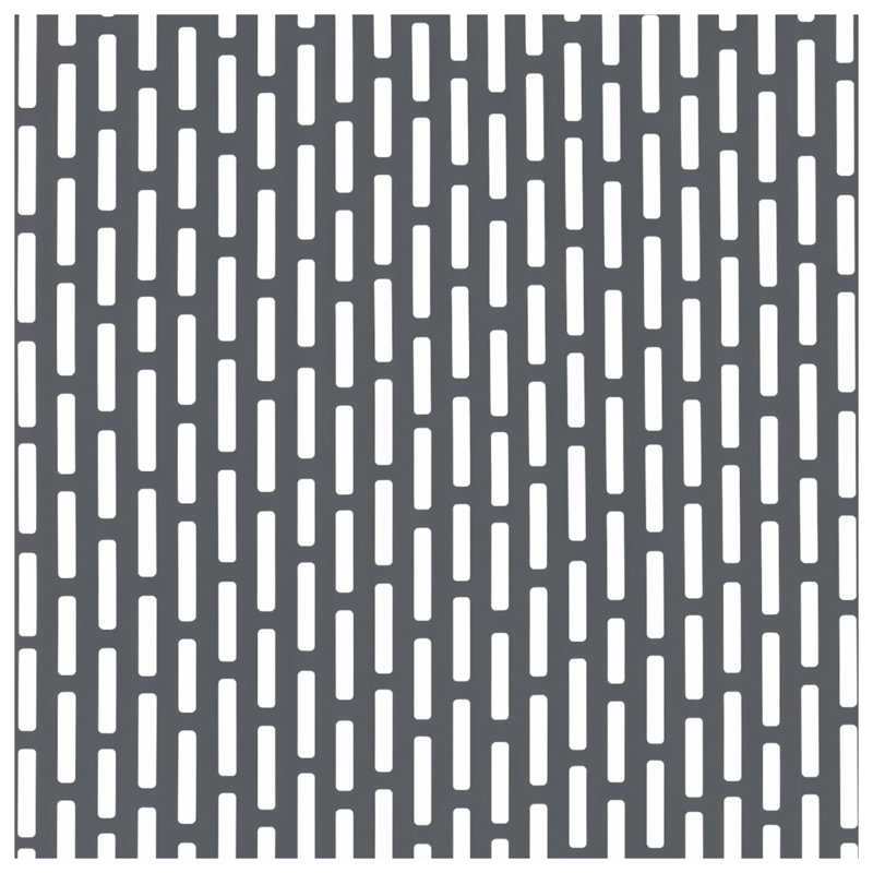 Tapisserie murale grise à rayures verticales grises, 50in H x60in W with 4 Grommets