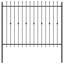 Powder-Coated Steel Fence Panels Included-124587326