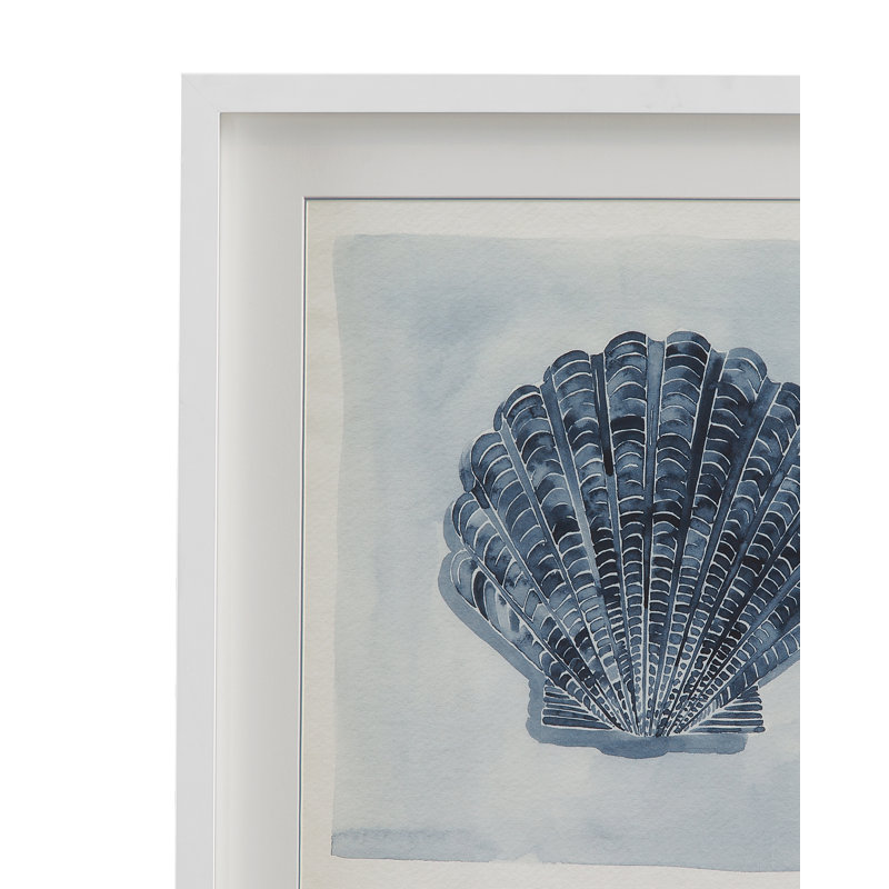 «Blue Treasure II», reproduction encadrée