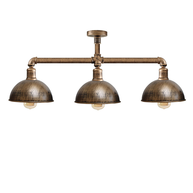 Cassano 3 - Light Pendant, Brushed Copper
