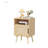 Nightstand With Door And Open Shelf, Solid Wood Legs For Small Spaces And Modern Decor