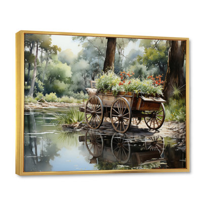 " Old Cart Cart In Motion III "