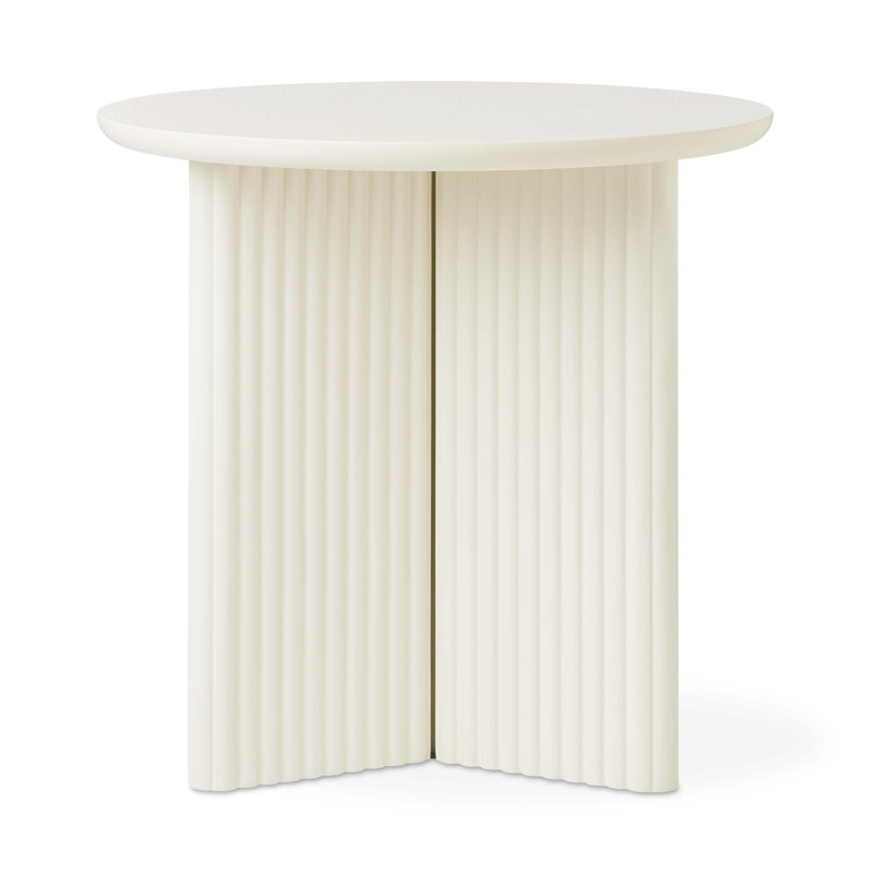 Odeon End Table, Pearl