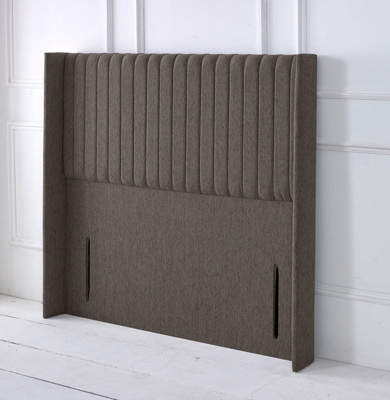 Upholstered Headboard, Charcoal, Kingsize (5')