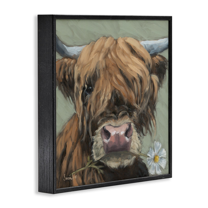 Giclée encadrée par Blossom Babe, Giclée encadrée noir minuit, H 12 po x l 12 po