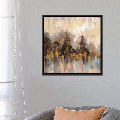 «Blush Forest II» par Silvia Vassileva - Estampe numérique sur toile tendue avec châssis