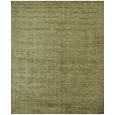 Lumiere Driftwood Natural Silk Hand Loomed Area Rug