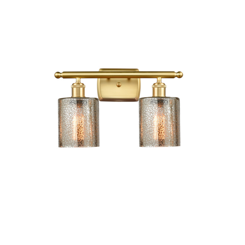 Leilani 2 - Light Dimmable Vanity Light, Satin Gold