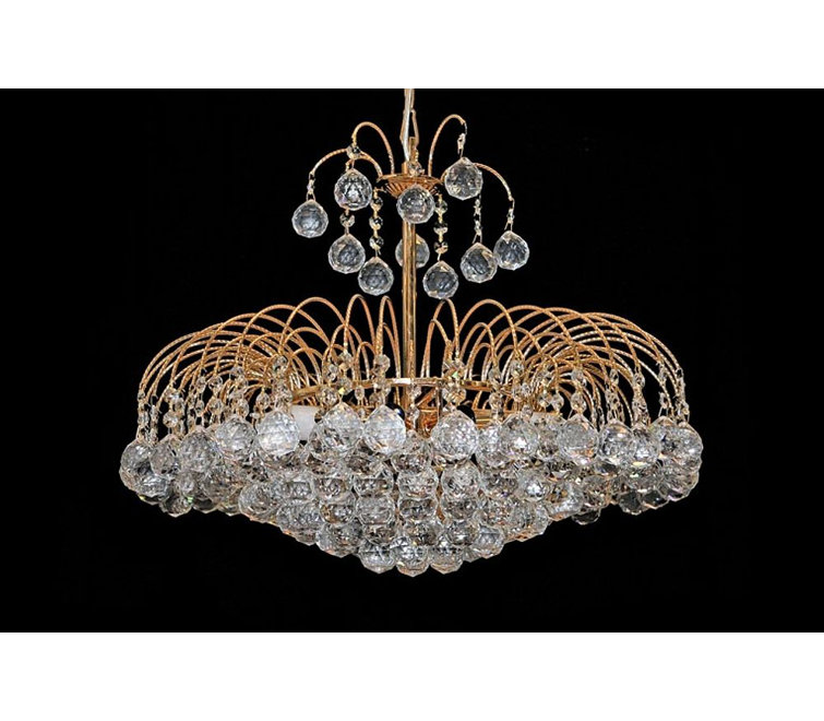 London 8-Light Crystal Chandelier