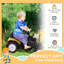 Voiture pour enfants avec klaxon Aosom Digger