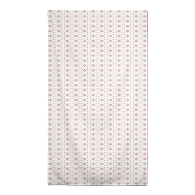 Nappe rectangulaire en polyester géométrique