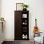 Armoire haute - garde-manger rustique. Tablettes réglables pour un rangement efficace. L 39,22 po x l 16,01 po x H 74,4 po avec intérieur spacieux et tablettes amovibles.-2066959923