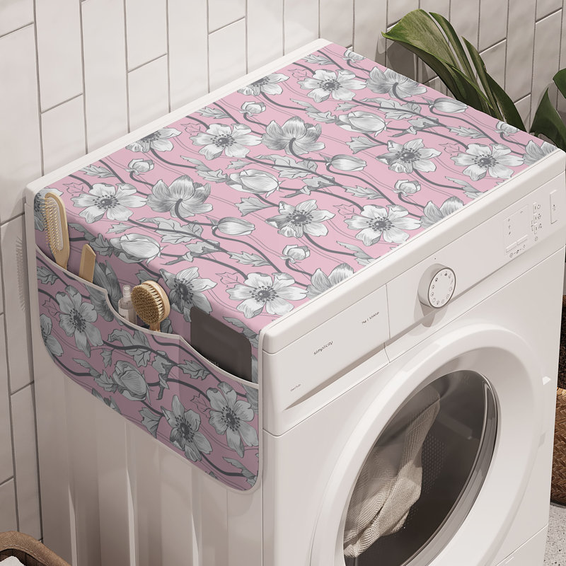 East Urban Home Washing Machine Organizer Pack of 2 47" x 18.5"