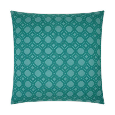 Level Off Geometric Reversible Throw Pillow