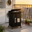Metal Laundry Room Organiser with Wheels