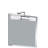 Roby 2 - Light Chrome Wall Mounted Picture Light