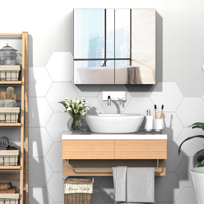 Armoire de salle de bain avec miroir