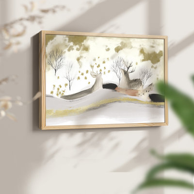 Chirstmas Art-CDLXXI -Framed Print - Restickable