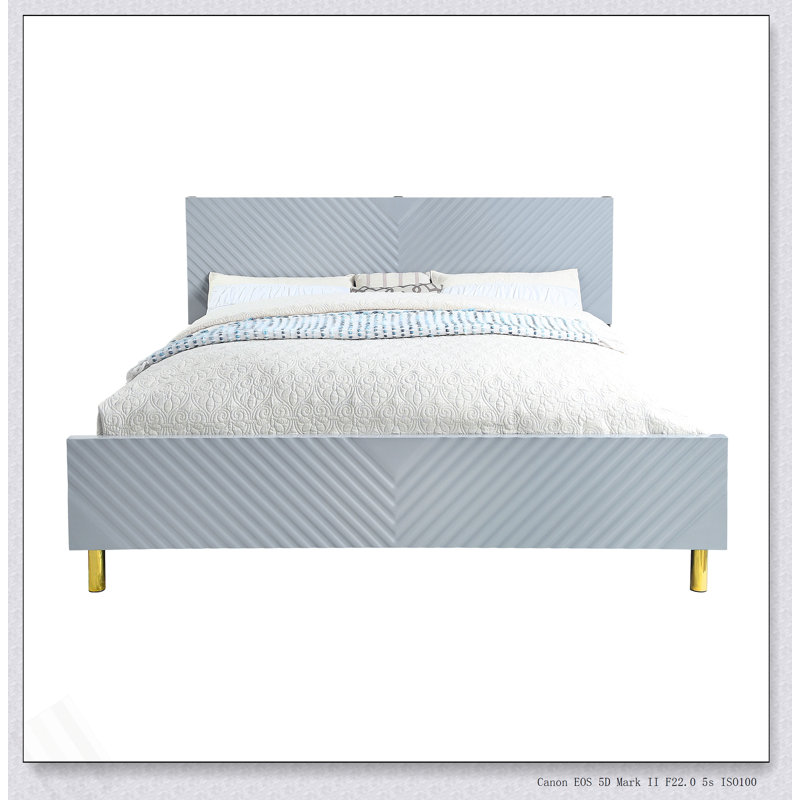 Grand lit Gaines Grey