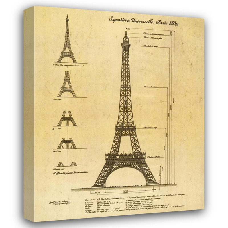 Exposition, Paris 1889 (Eiffel Tower)