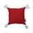 Primative Snowflake Cotton Throw Pillow
