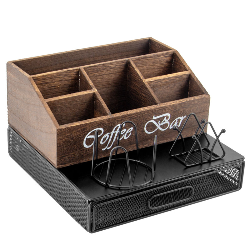 Rangement multifonctionnel pour dosettes de café