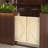 31.5'' x 35.4'' Solid Wood Double Pane with Installation Hardware Kit without Installation Hardware Kit Café / Saloon Door-101117256