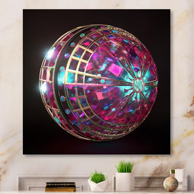 " Galactic Planetary Pink Sphere "