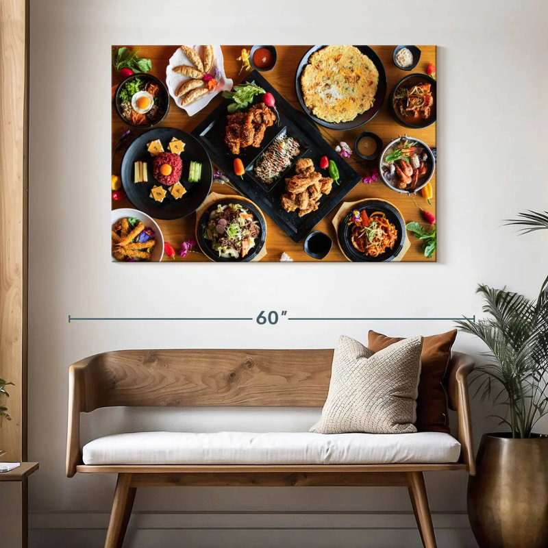 Yarlin, cuisine coréenne traditionnelle, H 32 po x l 48 po