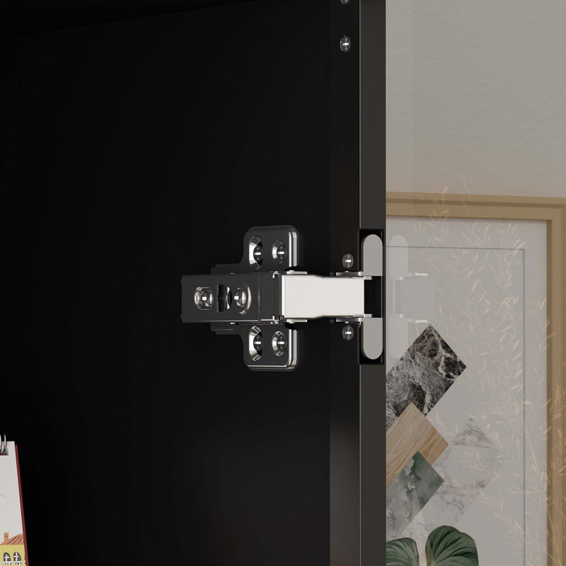 Présentoir standard H 63 po x l 31,5 po Gafford, Noir